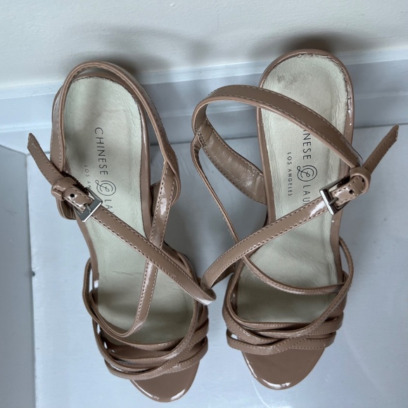 Chinese Laundry Women's Tippy Top Platform Nude Heels Size EU 40/US 9 (GUC) - Picture 2 of 12